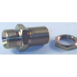 1/2 BSP BULKHEAD ADAPTOR + NUTS